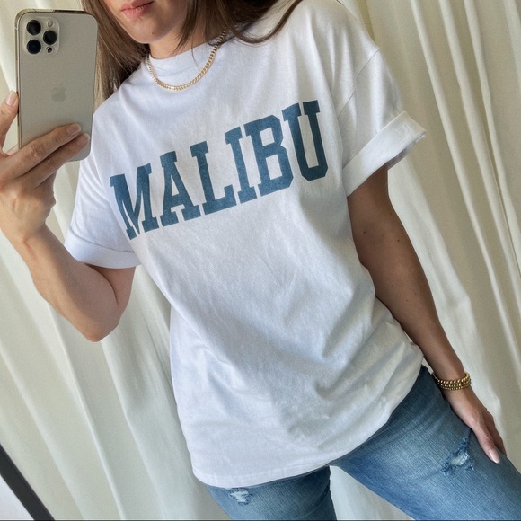 THE MALIBU TEE — White - Picture 9 of 10